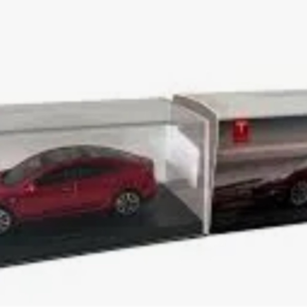 Tesla Red Toy Car